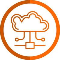 Cloud Computing Vector Icon Design
