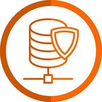 Database Vector Icon Design