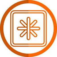Asterisk Vector Icon Design