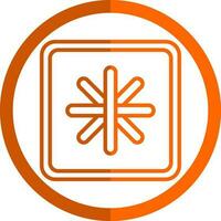 Asterisk Vector Icon Design