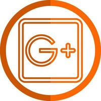 Google Plus Vector Icon Design