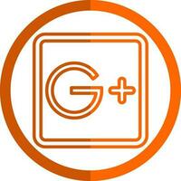 Google Plus Vector Icon Design