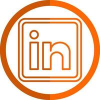 Linkedin Vector Icon Design