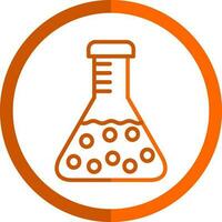 Flask Vector Icon Design