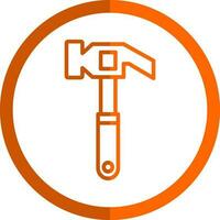 Hammer Vector Icon Design