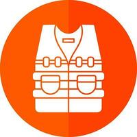 Bulletproof vest Vector Icon Design