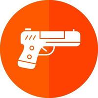 Handgun Vector Icon Design