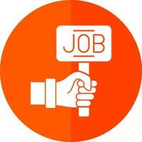 Job Vector Icon Design