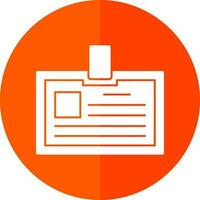 Identification card Vector Icon Design