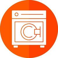 Dry Machine Vector Icon Design