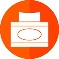 Tissue box Vector Icon Design