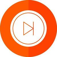 Skip Vector Icon Design