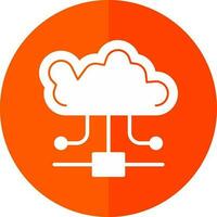 Cloud Computing Vector Icon Design