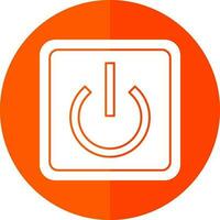 Power Button Off Vector Icon Design