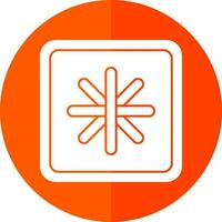 Asterisk Vector Icon Design