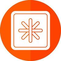 Asterisk Vector Icon Design