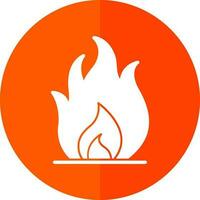 diseño de icono de vector de fuego