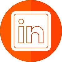 Linkedin Vector Icon Design