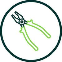 Lineman s pliers Vector Icon Design