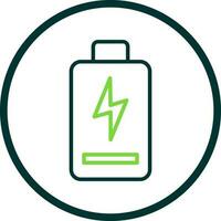 Battery charging Vector Icon Design