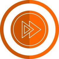 Fast Forward Vector Icon Design