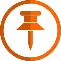 Pin Vector Icon Design