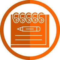 Notepad Vector Icon Design