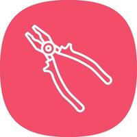 Lineman s pliers Vector Icon Design