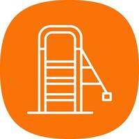 Ladder Vector Icon Design