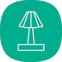Lamp Vector Icon Design