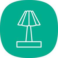 Lamp Vector Icon Design