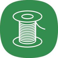 Wire roll Vector Icon Design