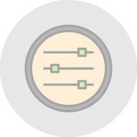 Controls Vector Icon Design