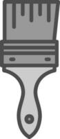 Paint brush Vector Icon Design