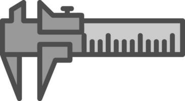 Caliper Vector Icon Design