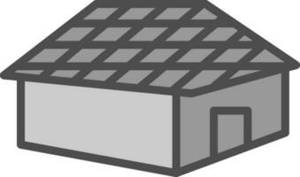 Roof Vector Icon Design