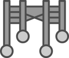 Scaffholding Vector Icon Design