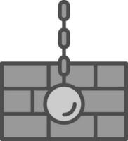 Wrecking ball Vector Icon Design