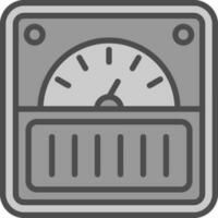 Meter Vector Icon Design