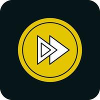 Fast Forward Vector Icon Design