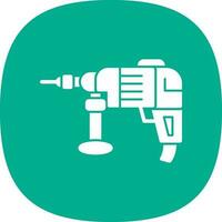 Drilling machine Vector Icon Design