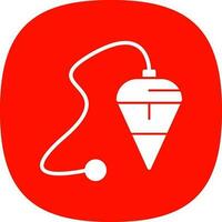 Plumb bob Vector Icon Design