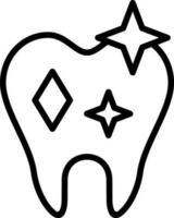 Clean Tooth Vector Icon Design