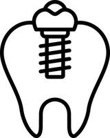 Implant Vector Icon Design