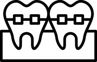Teeth Vector Icon Design