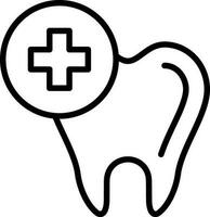 Dental Care Vector Icon Design