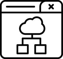 Cloud Computing Vector Icon Design