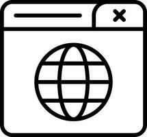 World Wide Web Vector Icon Design