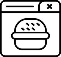 Fast Food Vector Icon Design