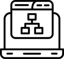 Laptop Vector Icon Design